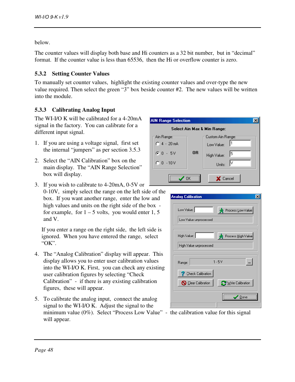 Weidmuller WI-I/O 9-K: Wireless I/O Transmitter v1.9 User Manual | Page 48 / 53