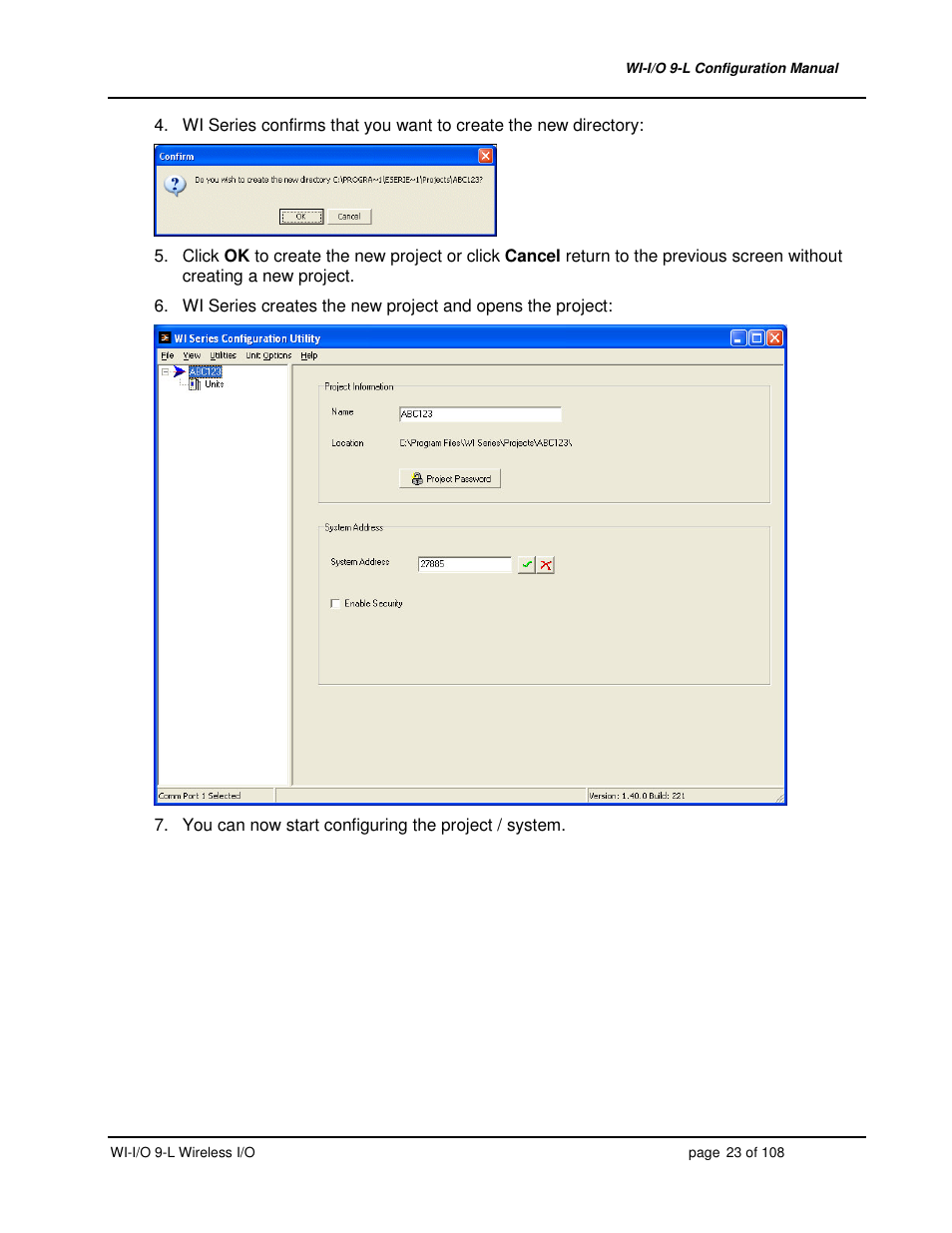 Weidmuller WI-I/O 9-L: Wireless I/O Transmitter / Receiver v1.3 User Manual | Page 23 / 108