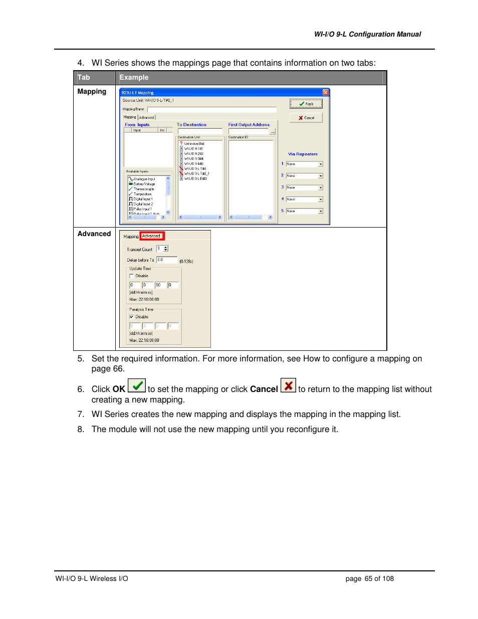 Weidmuller WI-I/O 9-L: Wireless I/O Transmitter / Receiver v1.3 User Manual | Page 65 / 108