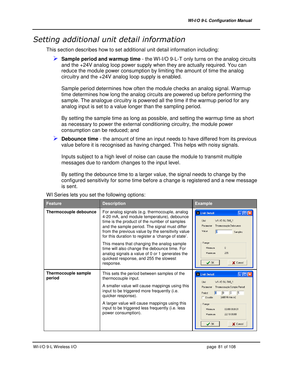 Weidmuller WI-I/O 9-L: Wireless I/O Transmitter / Receiver v1.3 User Manual | Page 81 / 108