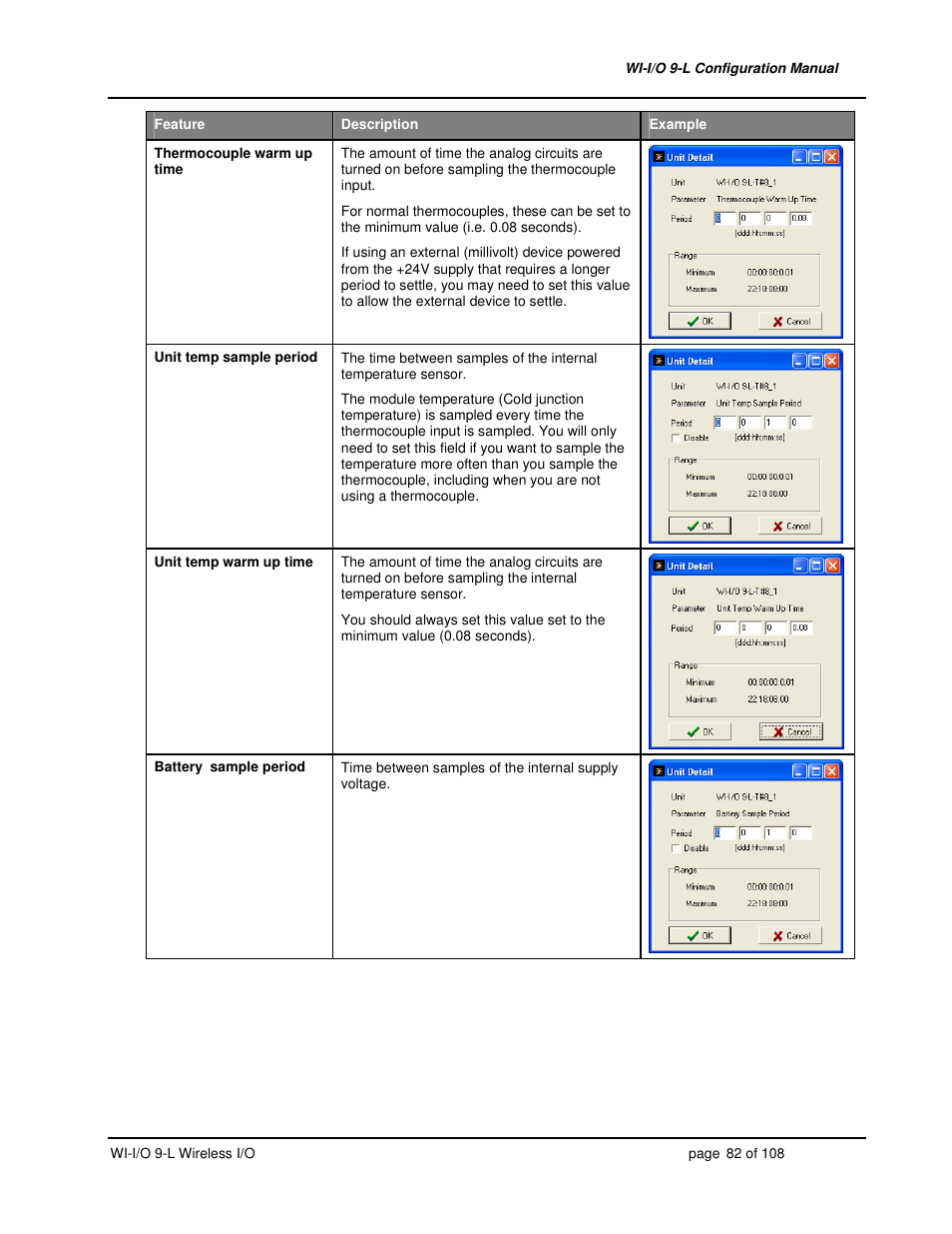 Weidmuller WI-I/O 9-L: Wireless I/O Transmitter / Receiver v1.3 User Manual | Page 82 / 108