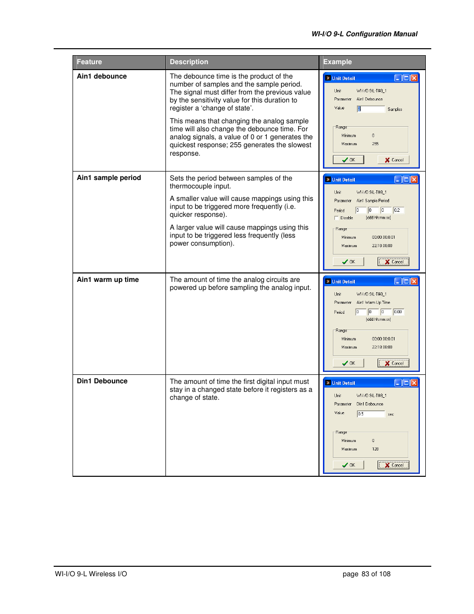 Weidmuller WI-I/O 9-L: Wireless I/O Transmitter / Receiver v1.3 User Manual | Page 83 / 108