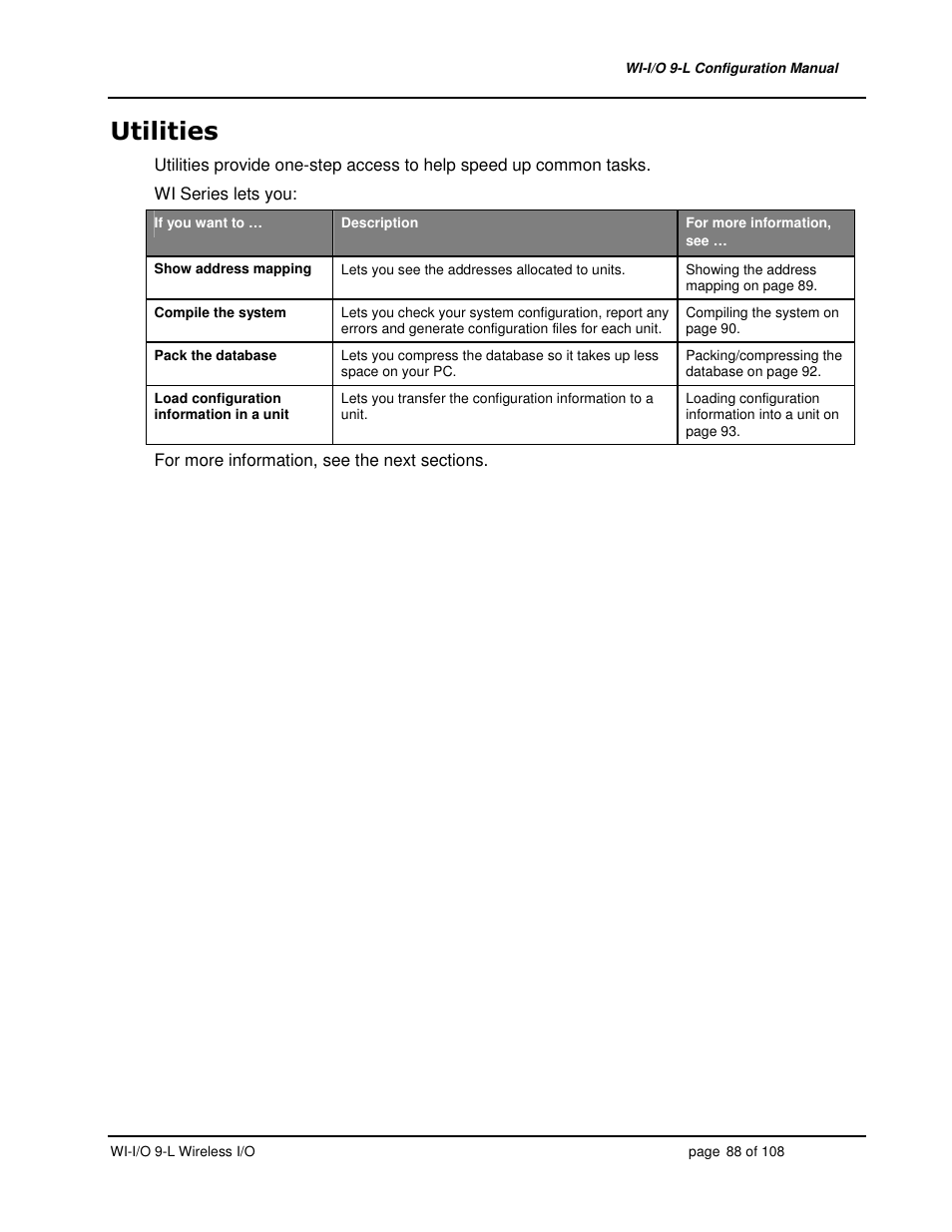 Weidmuller WI-I/O 9-L: Wireless I/O Transmitter / Receiver v1.3 User Manual | Page 88 / 108