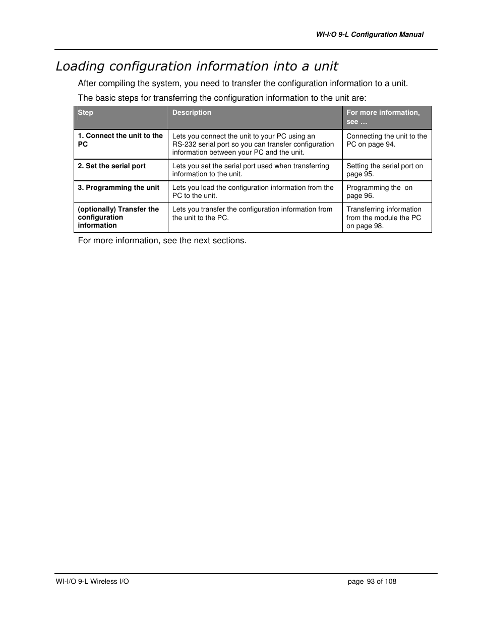 Weidmuller WI-I/O 9-L: Wireless I/O Transmitter / Receiver v1.3 User Manual | Page 93 / 108