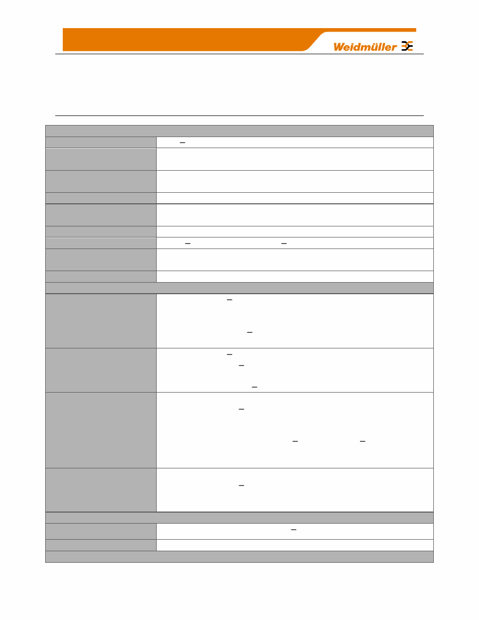 Chapter 6 - specifications, 1 specifications | Weidmuller WI-I/O-9-U2: Wireless Mesh I/O & Gateway User Manual V1.2.2 User Manual | Page 108 / 126