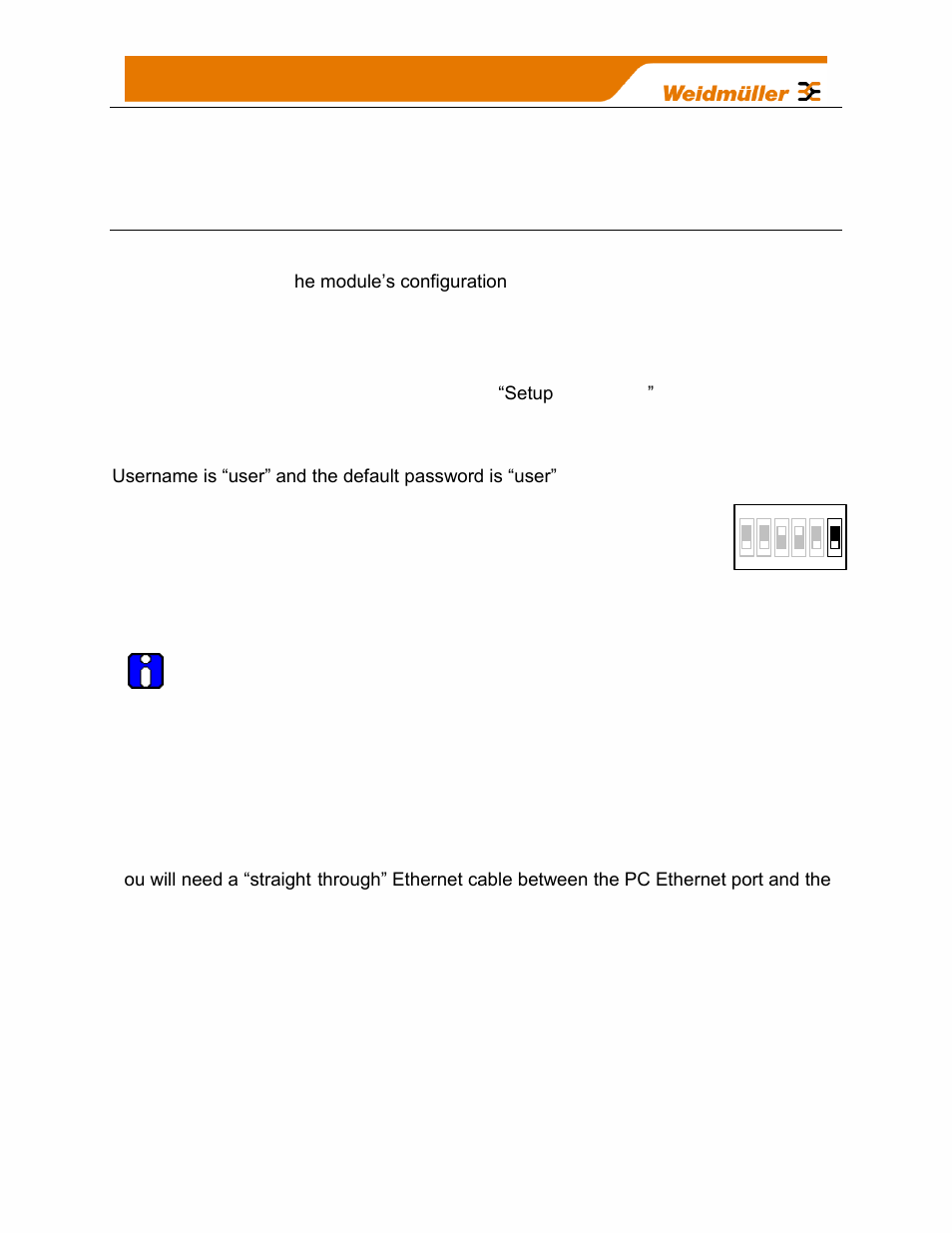 Chapter 4 - configuration, 1 first time configuration, 1 default ip address | 2 changing pc network settings, First time configuration, Chapter 4, Default ip address”) | Weidmuller WI-I/O-9-U2: Wireless Mesh I/O & Gateway User Manual V1.2.2 User Manual | Page 46 / 126