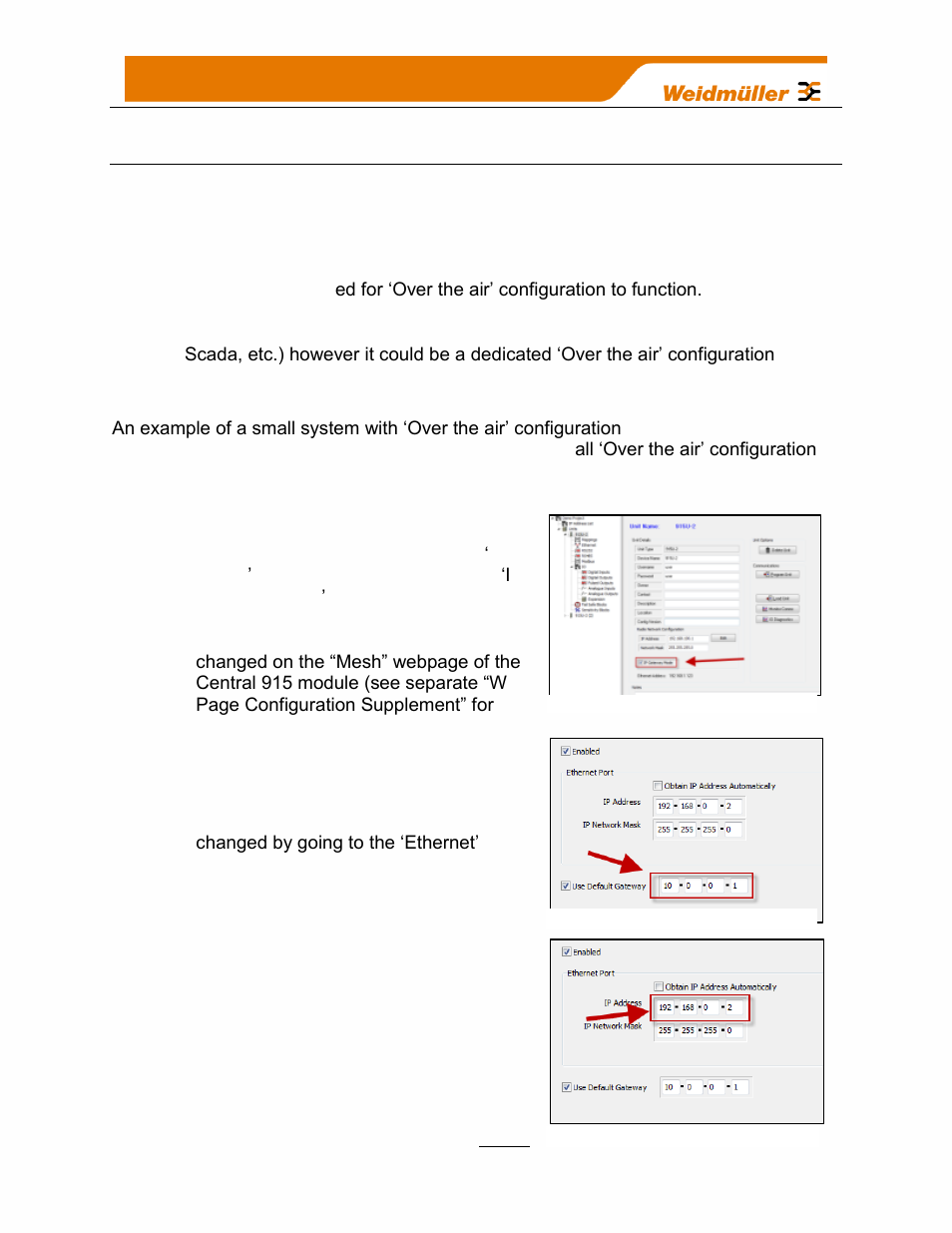 2 over the air configuration | Weidmuller WI-I/O-9-U2: Wireless Mesh I/O & Gateway User Manual V1.2.2 User Manual | Page 49 / 126