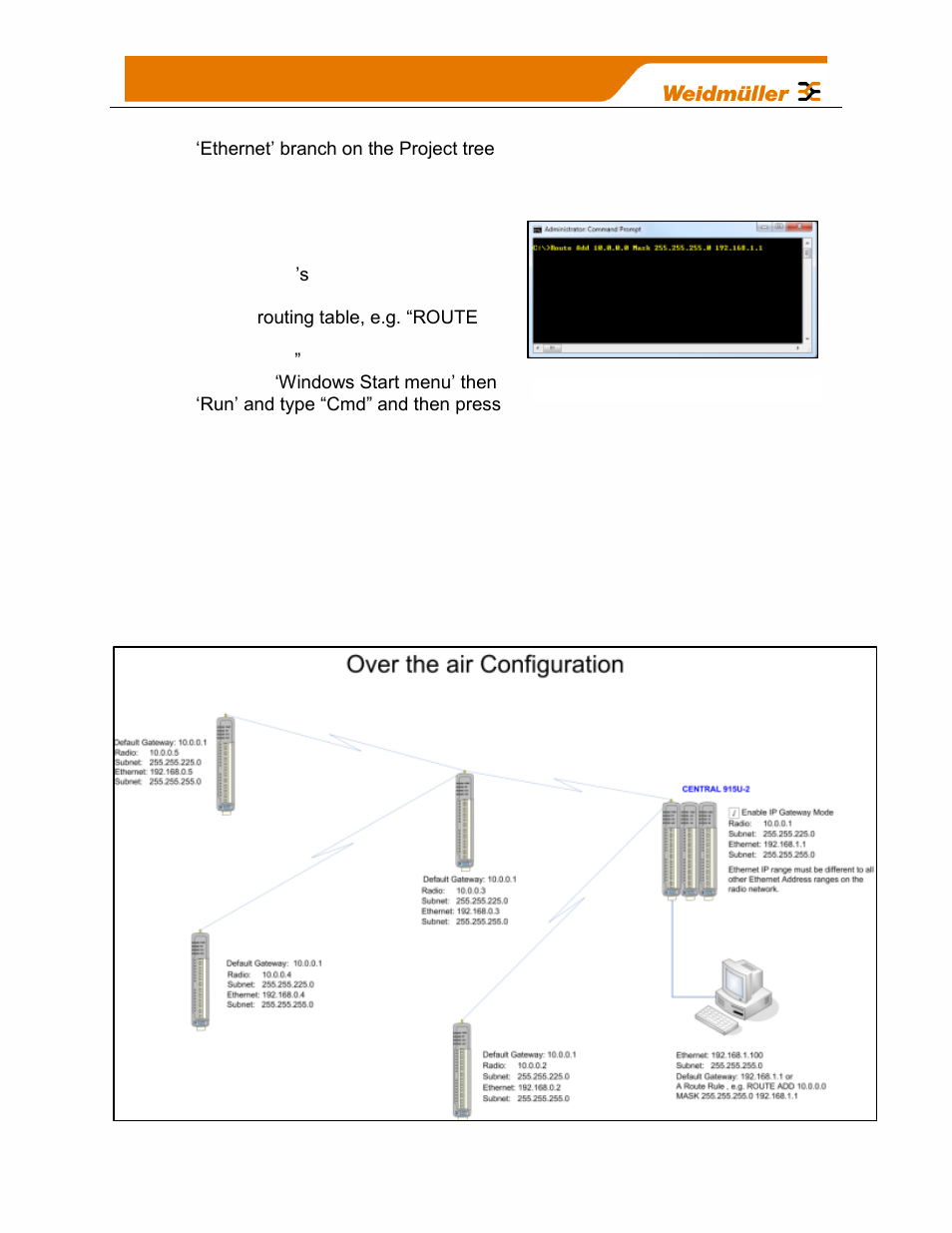 Figure 30 -over the air configuration | Weidmuller WI-I/O-9-U2: Wireless Mesh I/O & Gateway User Manual V1.2.2 User Manual | Page 50 / 126
