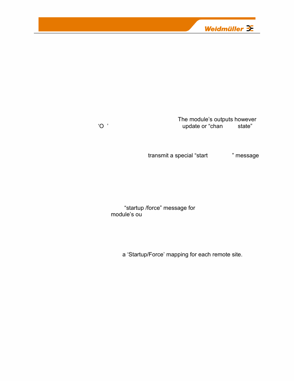 6 startup/force configuration, Example configuration | Weidmuller WI-I/O-9-U2: Wireless Mesh I/O & Gateway User Manual V1.2.2 User Manual | Page 60 / 126
