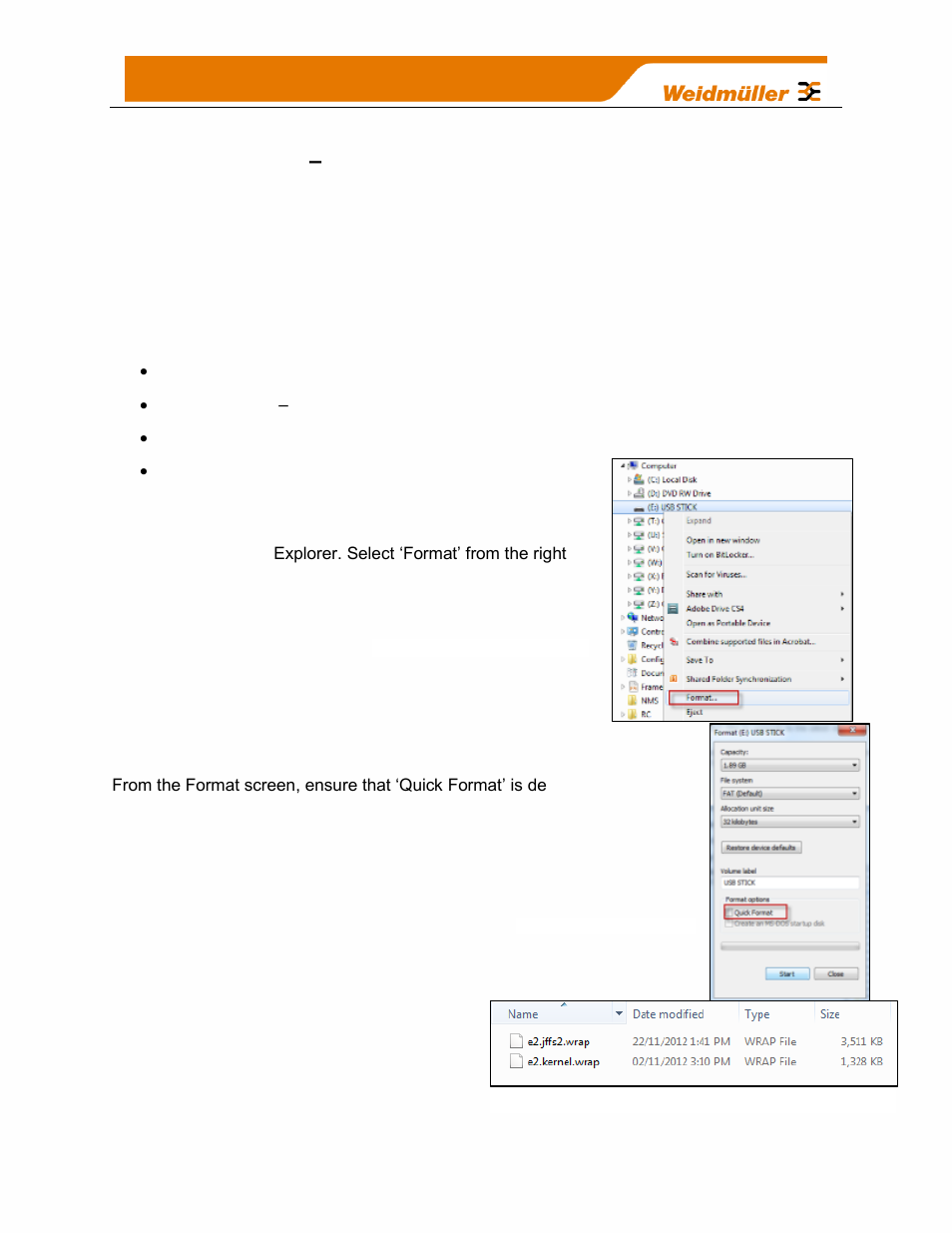 Firmware upgrade, Usb (full firmware upgrade), Firmware upgrade – usb (full firmware upgrade) | Weidmuller WI-I/O-9-U2: Wireless Mesh I/O & Gateway User Manual V1.2.2 User Manual | Page 88 / 126