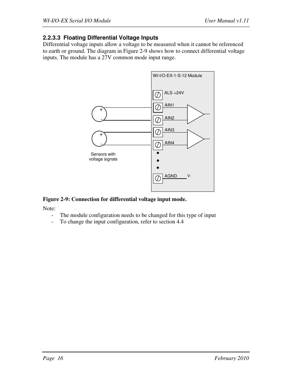 Weidmuller WI-I/O-EX: Wireless I/O Expansion Modules v1.11 User Manual | Page 16 / 55