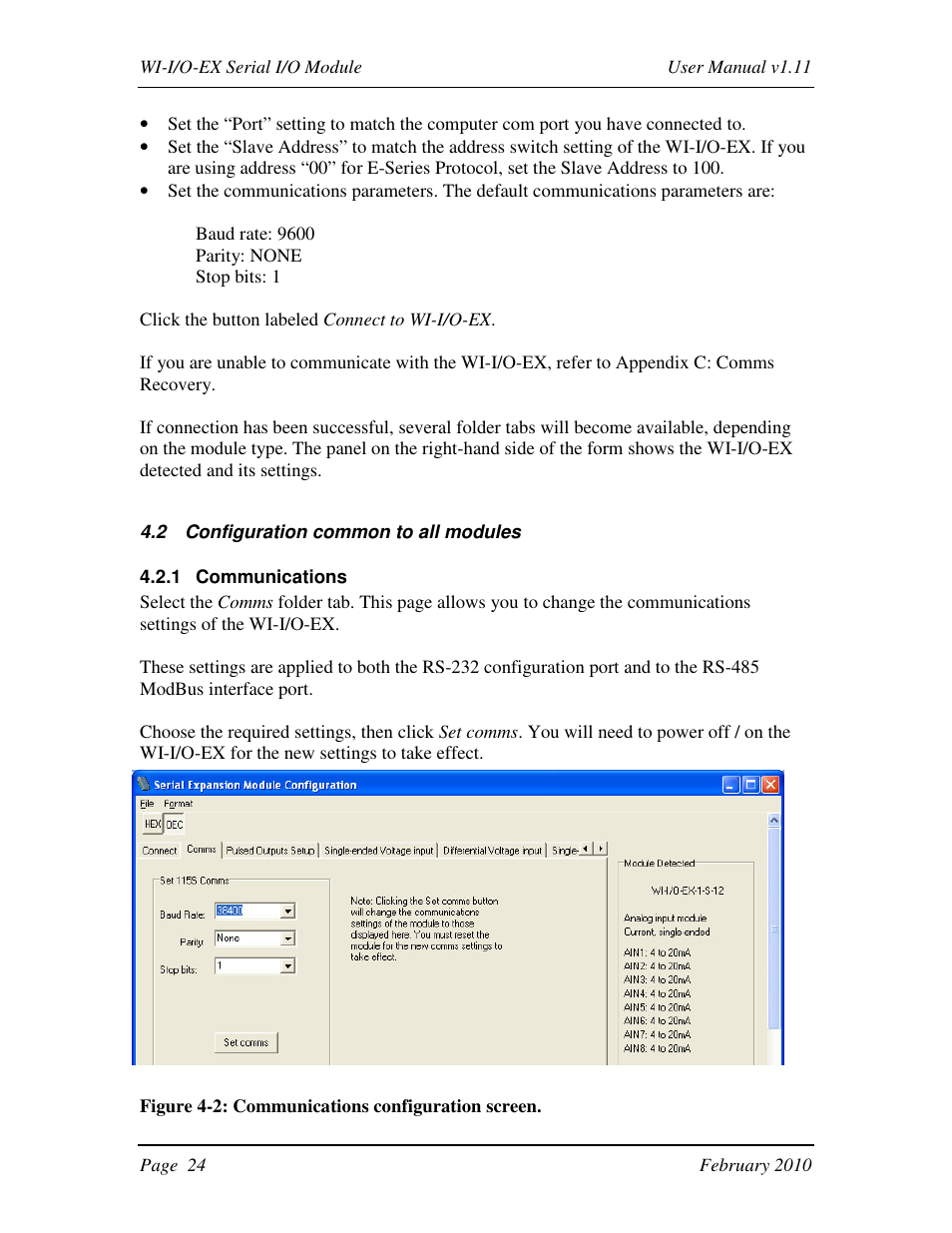 Weidmuller WI-I/O-EX: Wireless I/O Expansion Modules v1.11 User Manual | Page 24 / 55