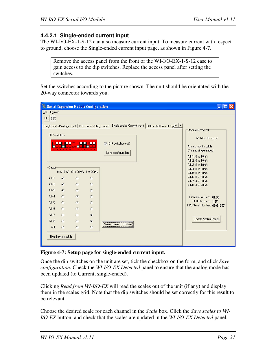Weidmuller WI-I/O-EX: Wireless I/O Expansion Modules v1.11 User Manual | Page 31 / 55