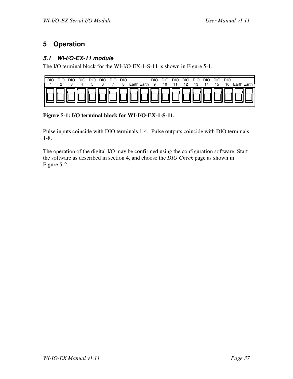 5 operation | Weidmuller WI-I/O-EX: Wireless I/O Expansion Modules v1.11 User Manual | Page 37 / 55