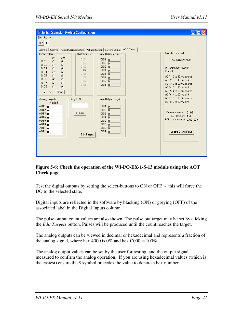 Weidmuller WI-I/O-EX: Wireless I/O Expansion Modules v1.11 User Manual | Page 41 / 55