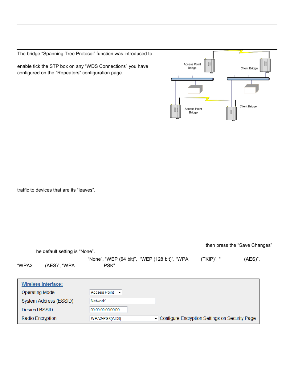 Panning, Lgorithm, Ecurity | Spanning tree algorithm, 5 - spanning tree algorithm, 6 - security menu | Weidmuller WI-MOD-945-E: 900Mhz Wireless Ethernet & Device Server v2.16 User Manual | Page 33 / 114
