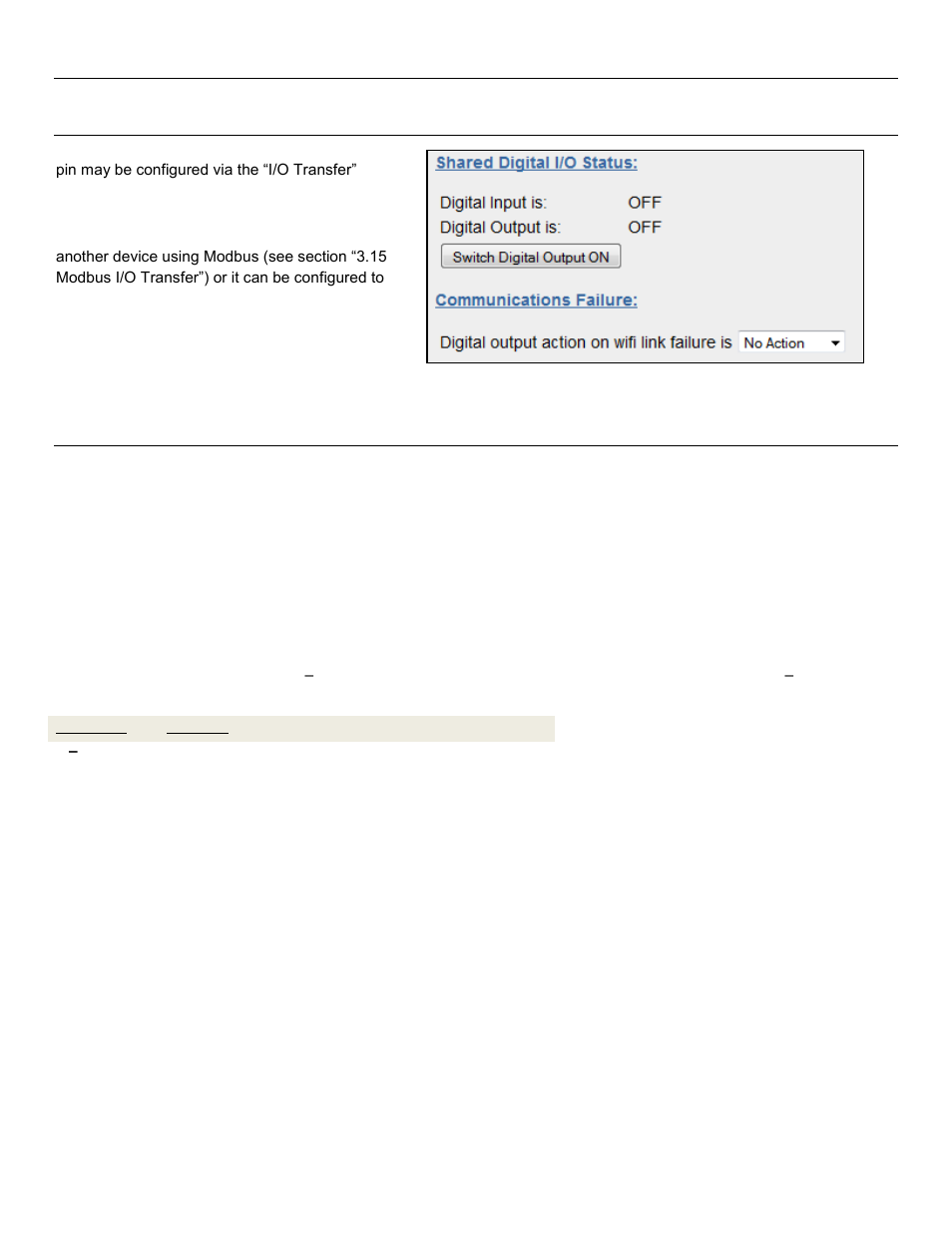 Igital, Nput, Utput | Odbus, Ransfer, 13 - digital input/output, 14 - modbus i/o transfer | Weidmuller WI-MOD-945-E: 900Mhz Wireless Ethernet & Device Server v2.16 User Manual | Page 47 / 114