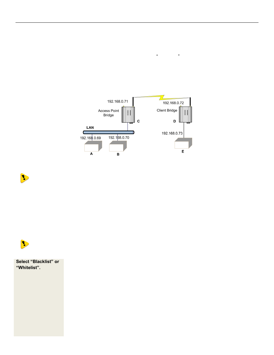 Mac address filter configuration | Weidmuller WI-MOD-945-E: 900Mhz Wireless Ethernet & Device Server v2.16 User Manual | Page 63 / 114