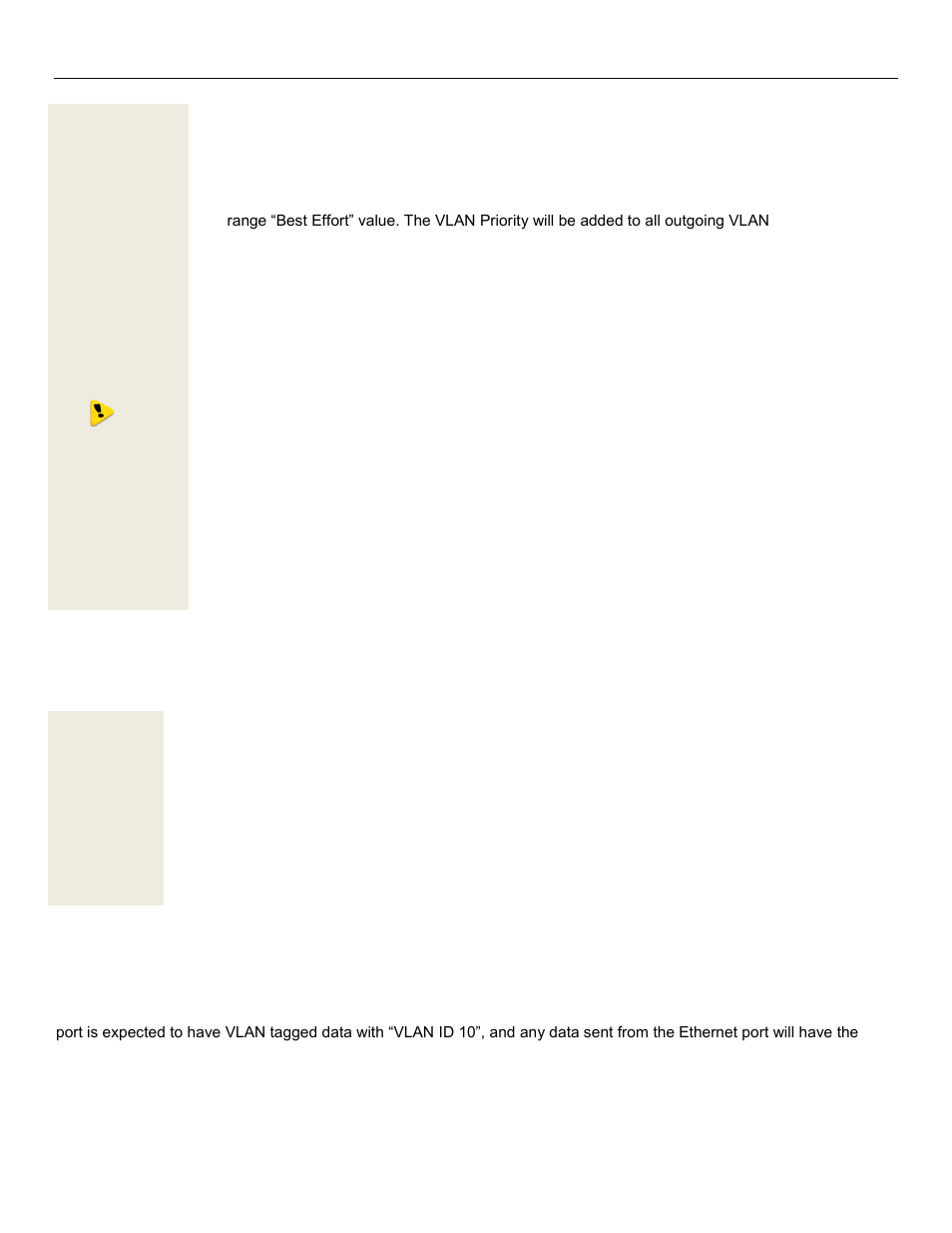 Interface membership, Examples, Example 1 - basic vlan | Weidmuller WI-MOD-945-E: 900Mhz Wireless Ethernet & Device Server v2.16 User Manual | Page 68 / 114