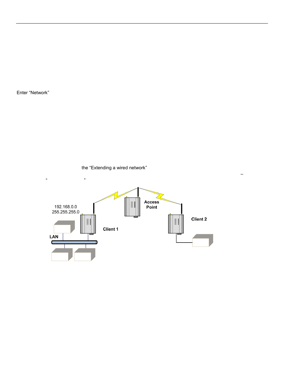 Extending range of a network with a repeater hop | Weidmuller WI-MOD-945-E: 900Mhz Wireless Ethernet & Device Server v2.16 User Manual | Page 76 / 114