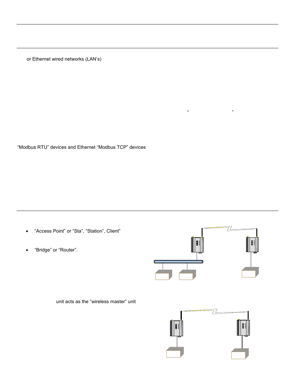 Chapter 1 - introduction, Etwork, Opology | 0 - network topology | Weidmuller WI-MOD-945-E: 900Mhz Wireless Ethernet & Device Server v2.16 User Manual | Page 9 / 114