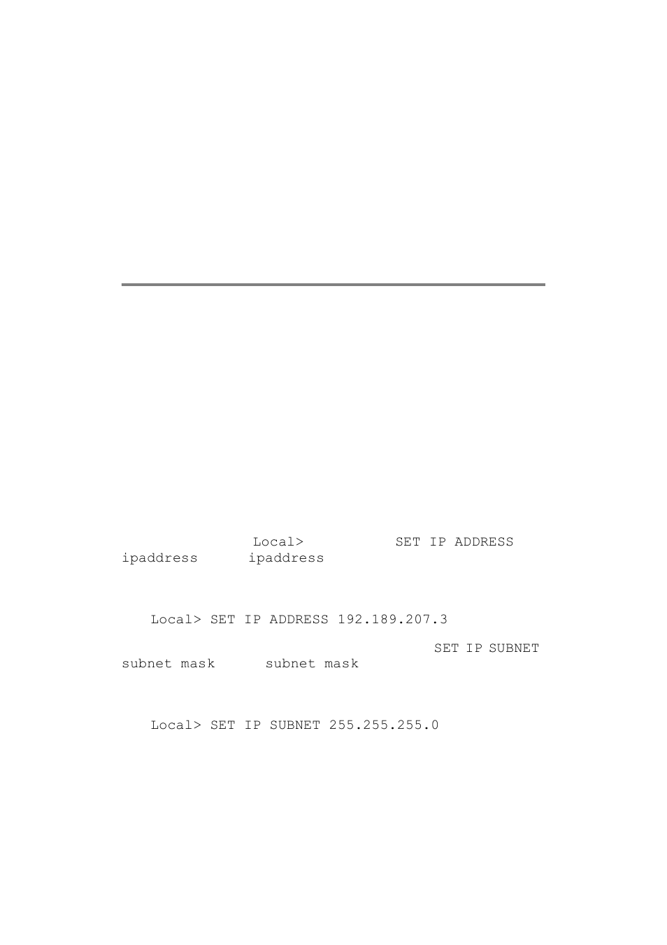 Configuring the ip address with brconfig, Configuring the ip address with brconfig -10 | Brother Multi-Protocol Print Server User Manual | Page 109 / 134
