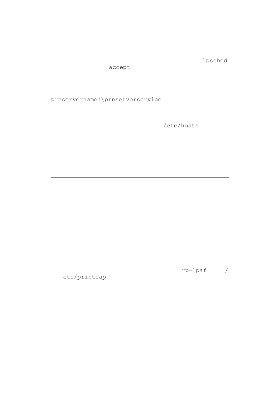 Sco unix configuration, Sco unix configuration -10 | Brother Multi-Protocol Print Server User Manual | Page 19 / 134