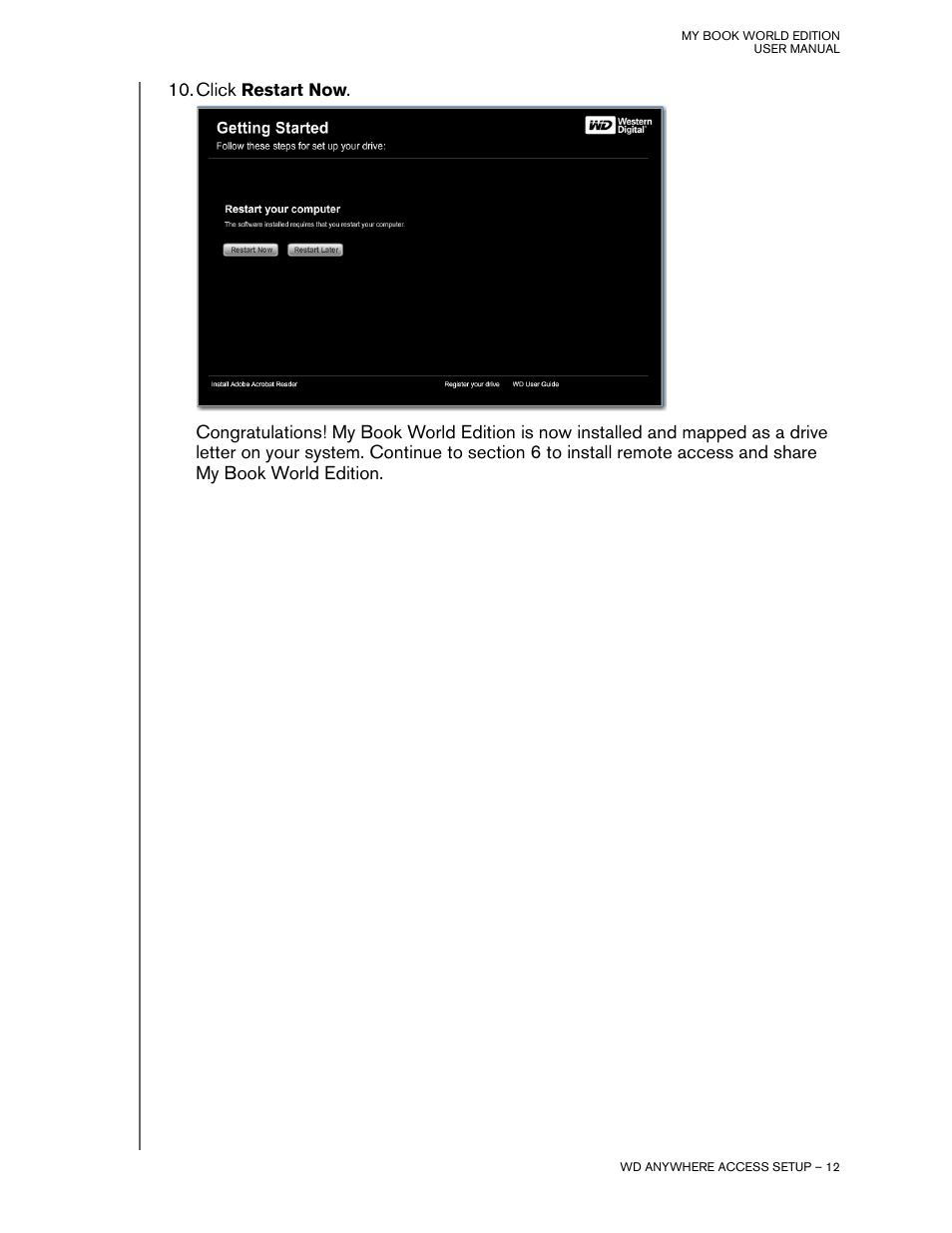 Western Digital My Book World Edition II (blue rings) User Manual User Manual | Page 15 / 52