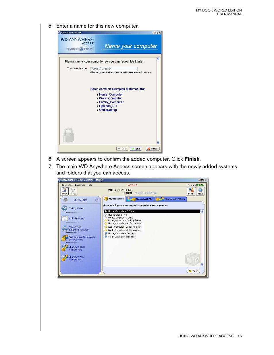 Western Digital My Book World Edition II (blue rings) User Manual User Manual | Page 19 / 52