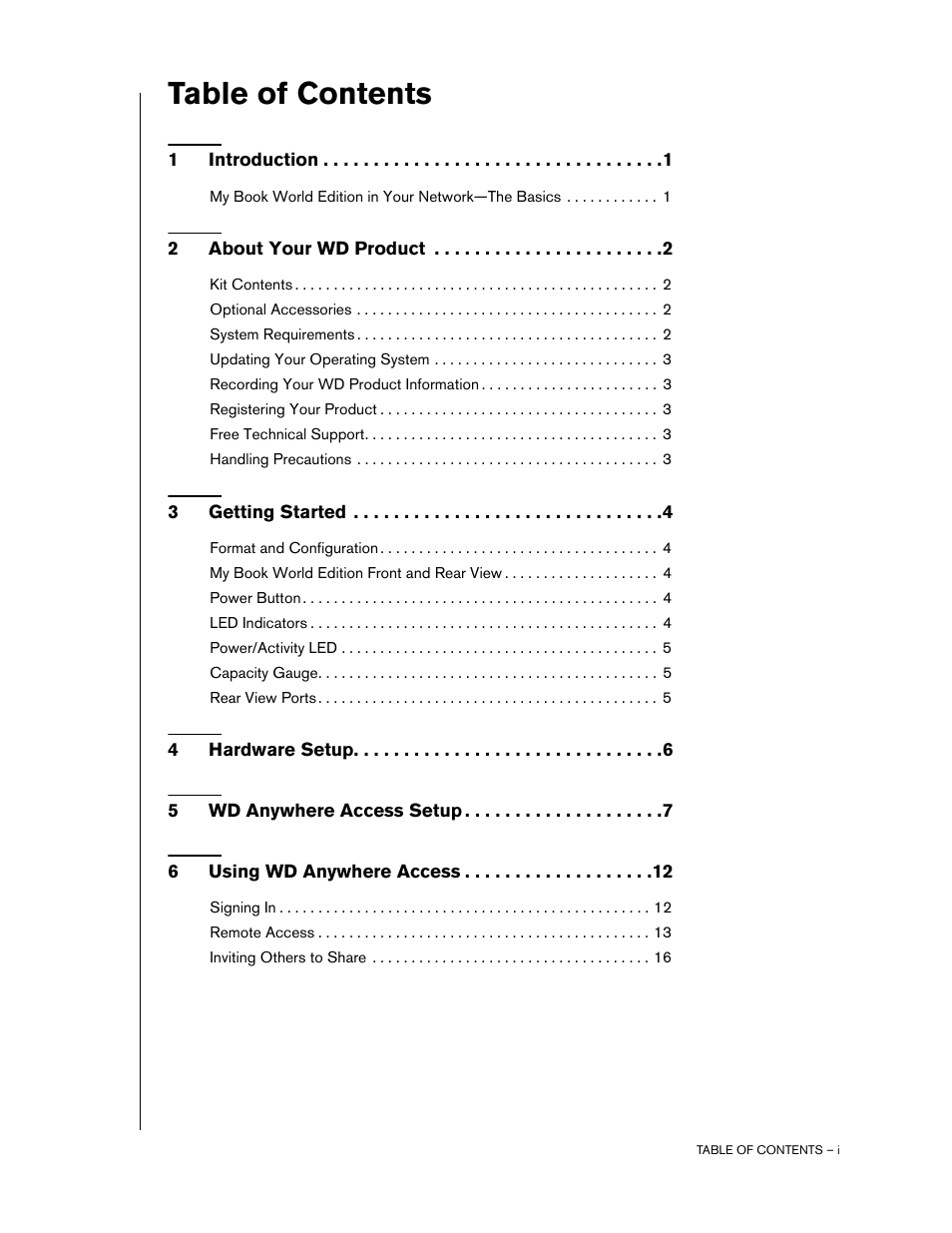 Western Digital My Book World Edition II (blue rings) User Manual User Manual | Page 2 / 52
