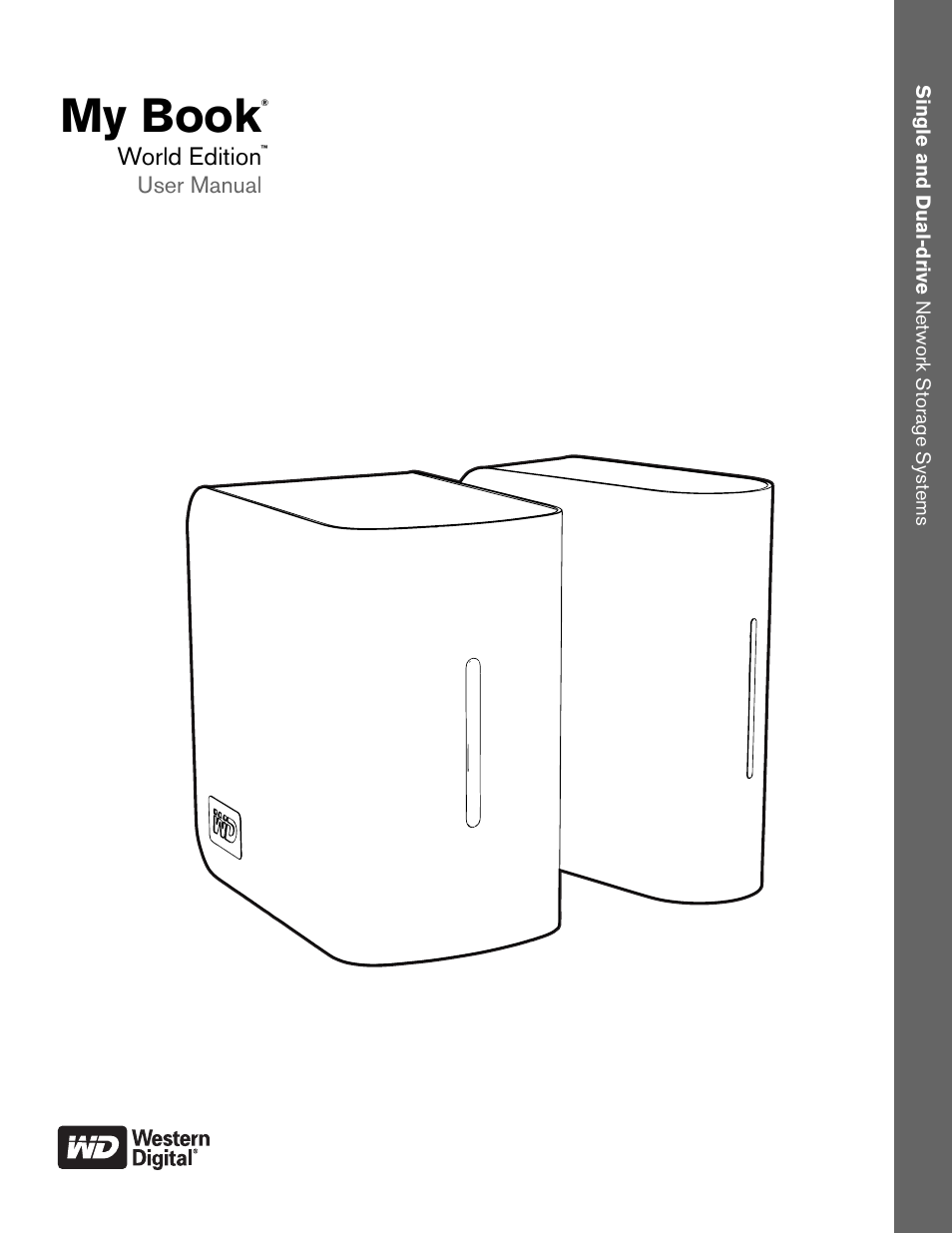 Western Digital My Book World Edition (white light) User Manual User Manual | 198 pages