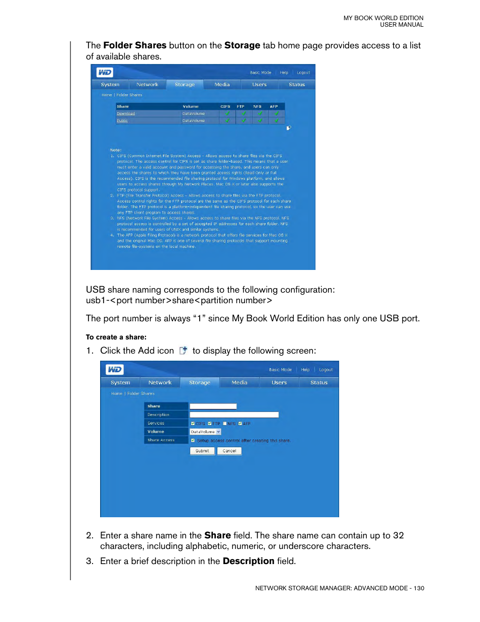 Western Digital My Book World Edition (white light) User Manual User Manual | Page 136 / 198