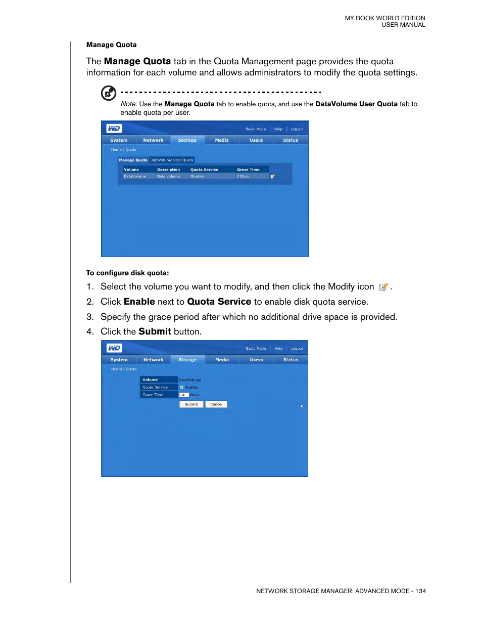 Western Digital My Book World Edition (white light) User Manual User Manual | Page 140 / 198