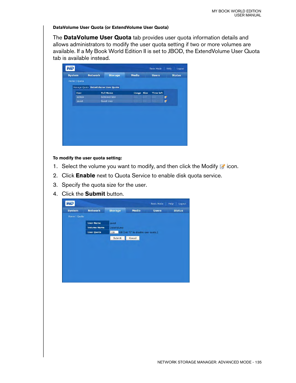 Western Digital My Book World Edition (white light) User Manual User Manual | Page 141 / 198
