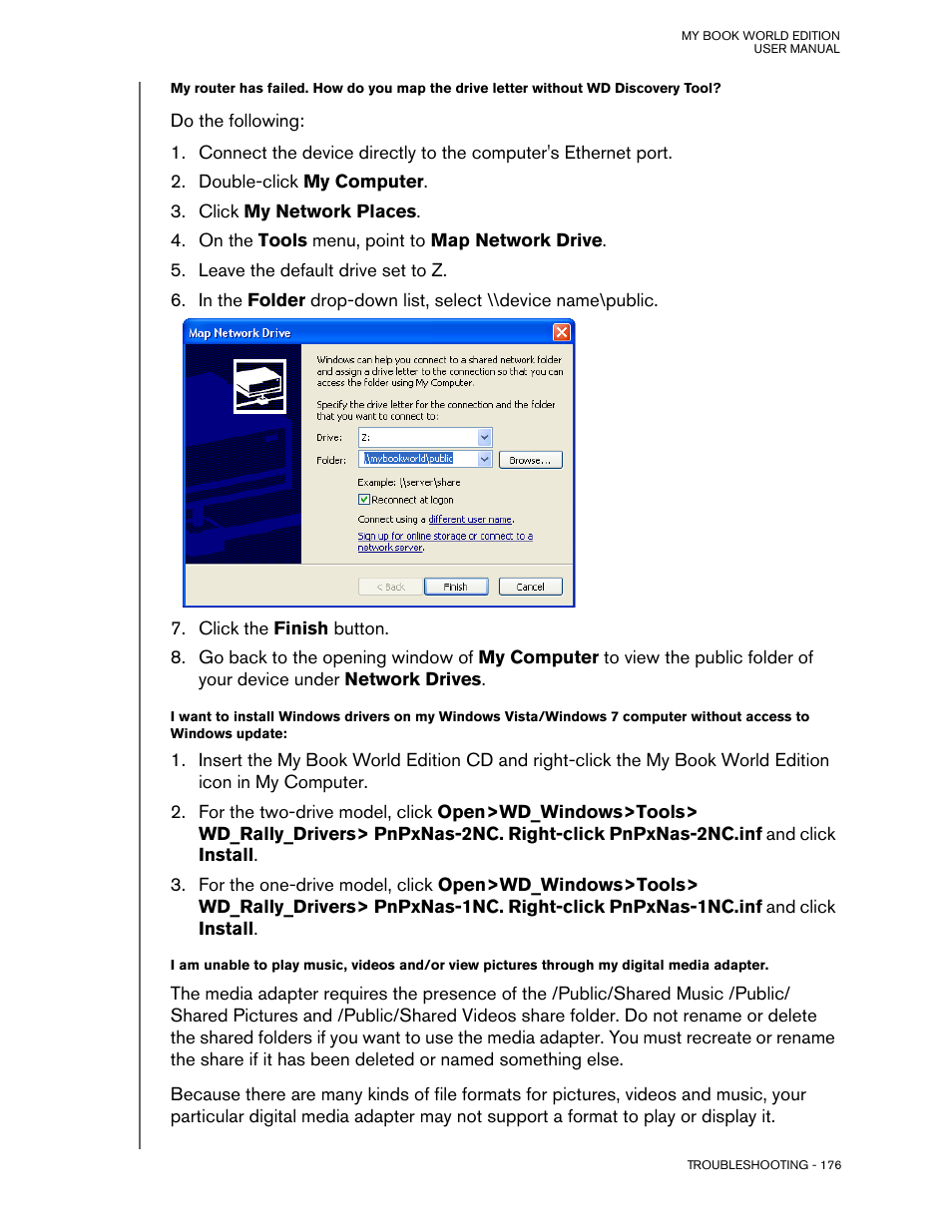 Western Digital My Book World Edition (white light) User Manual User Manual | Page 182 / 198