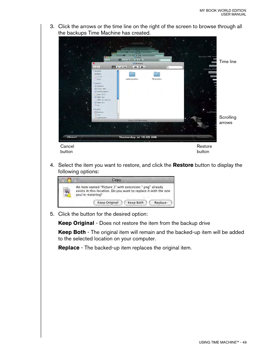 Western Digital My Book World Edition (white light) User Manual User Manual | Page 55 / 198
