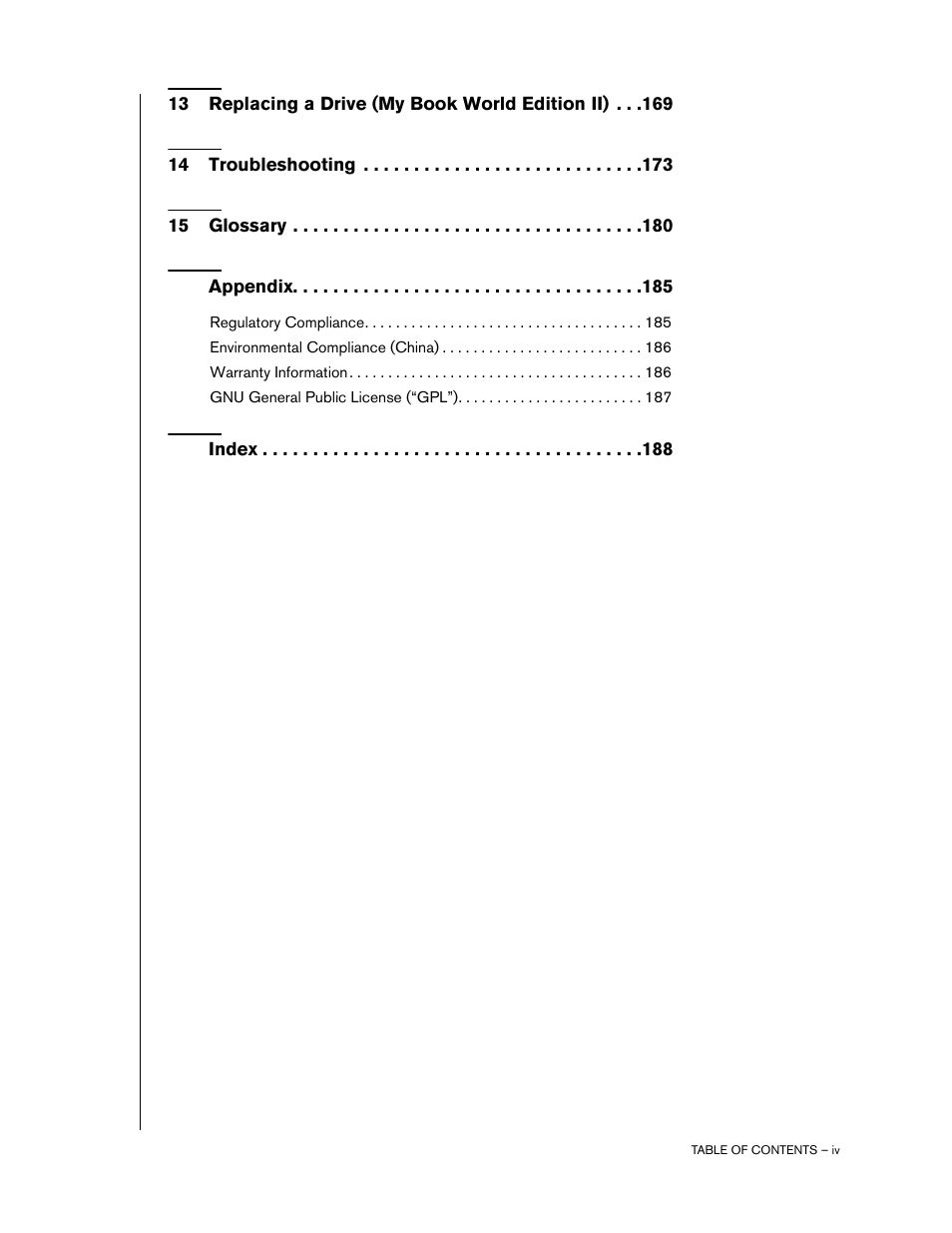 Western Digital My Book World Edition (white light) User Manual User Manual | Page 6 / 198