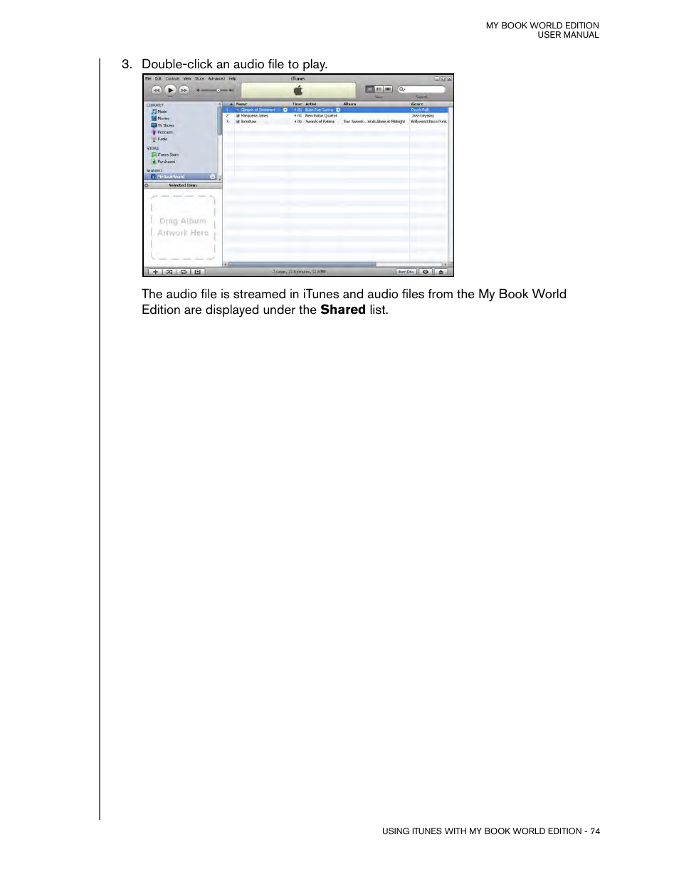 Western Digital My Book World Edition (white light) User Manual User Manual | Page 80 / 198