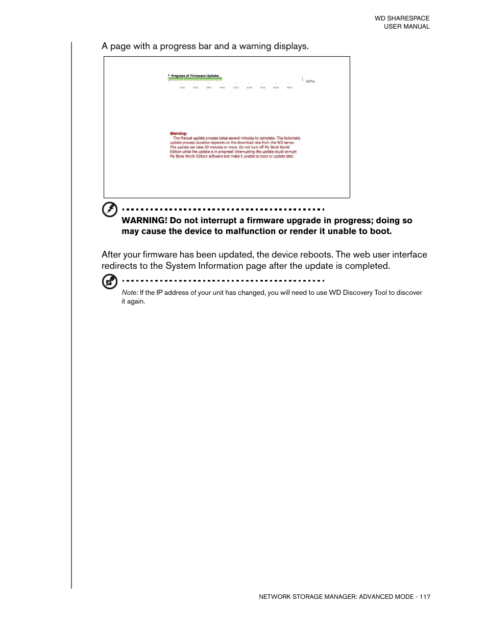 Western Digital WD ShareSpace User Manual User Manual | Page 122 / 207