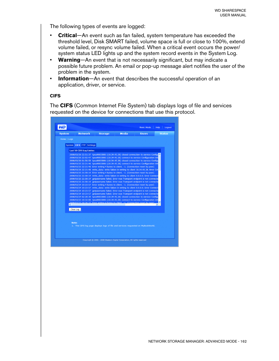 Western Digital WD ShareSpace User Manual User Manual | Page 167 / 207