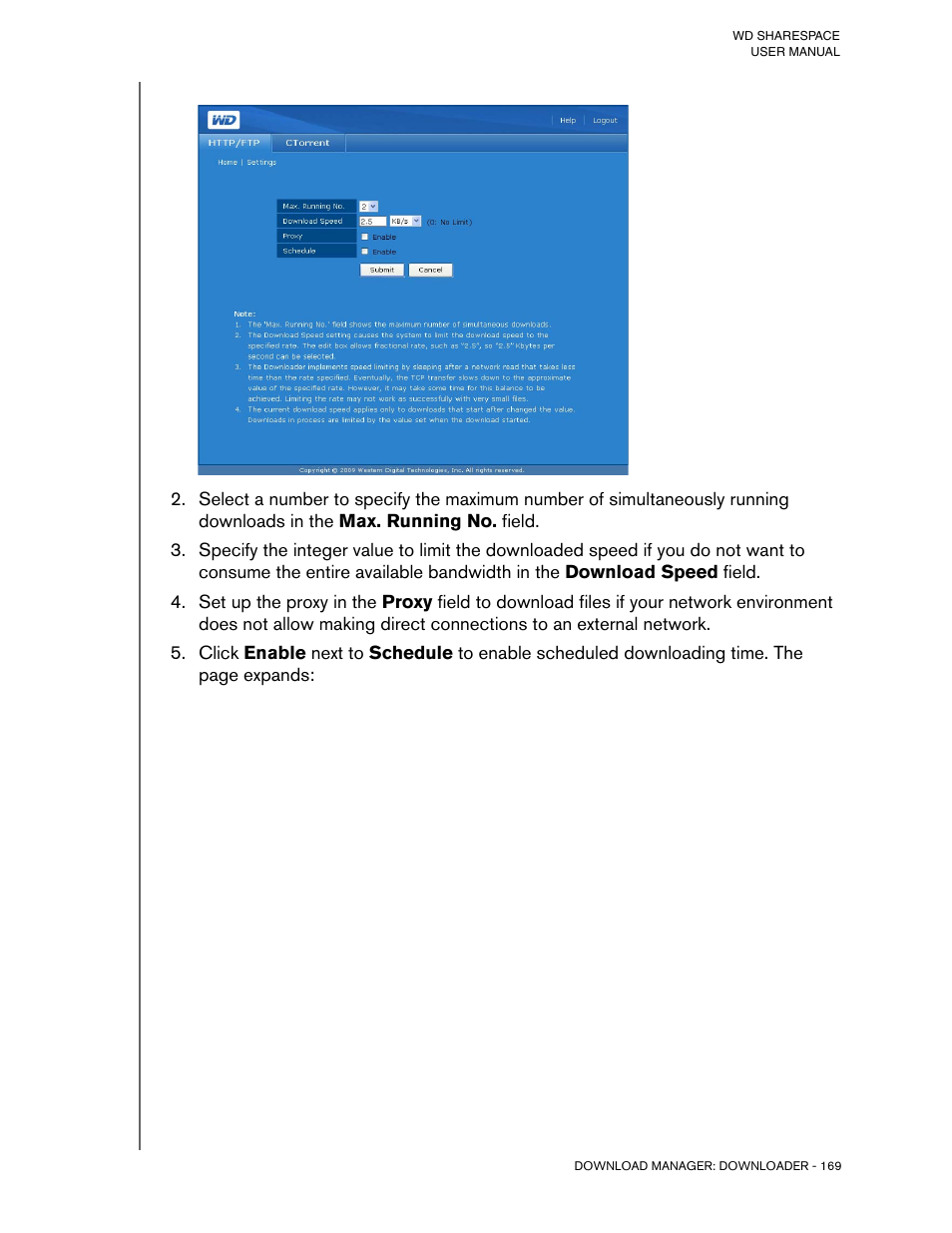 Western Digital WD ShareSpace User Manual User Manual | Page 174 / 207