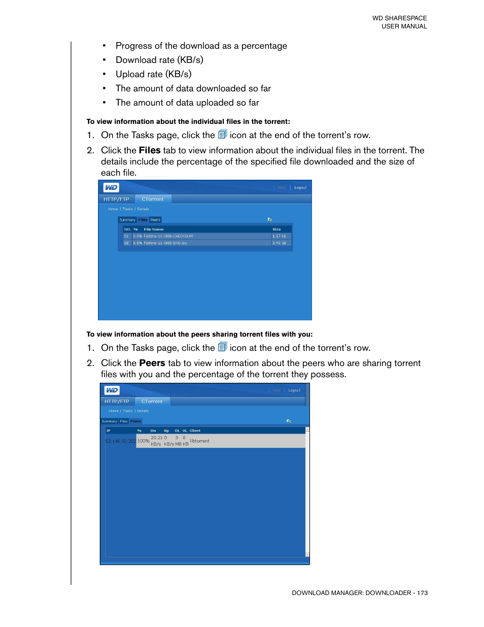 Western Digital WD ShareSpace User Manual User Manual | Page 178 / 207