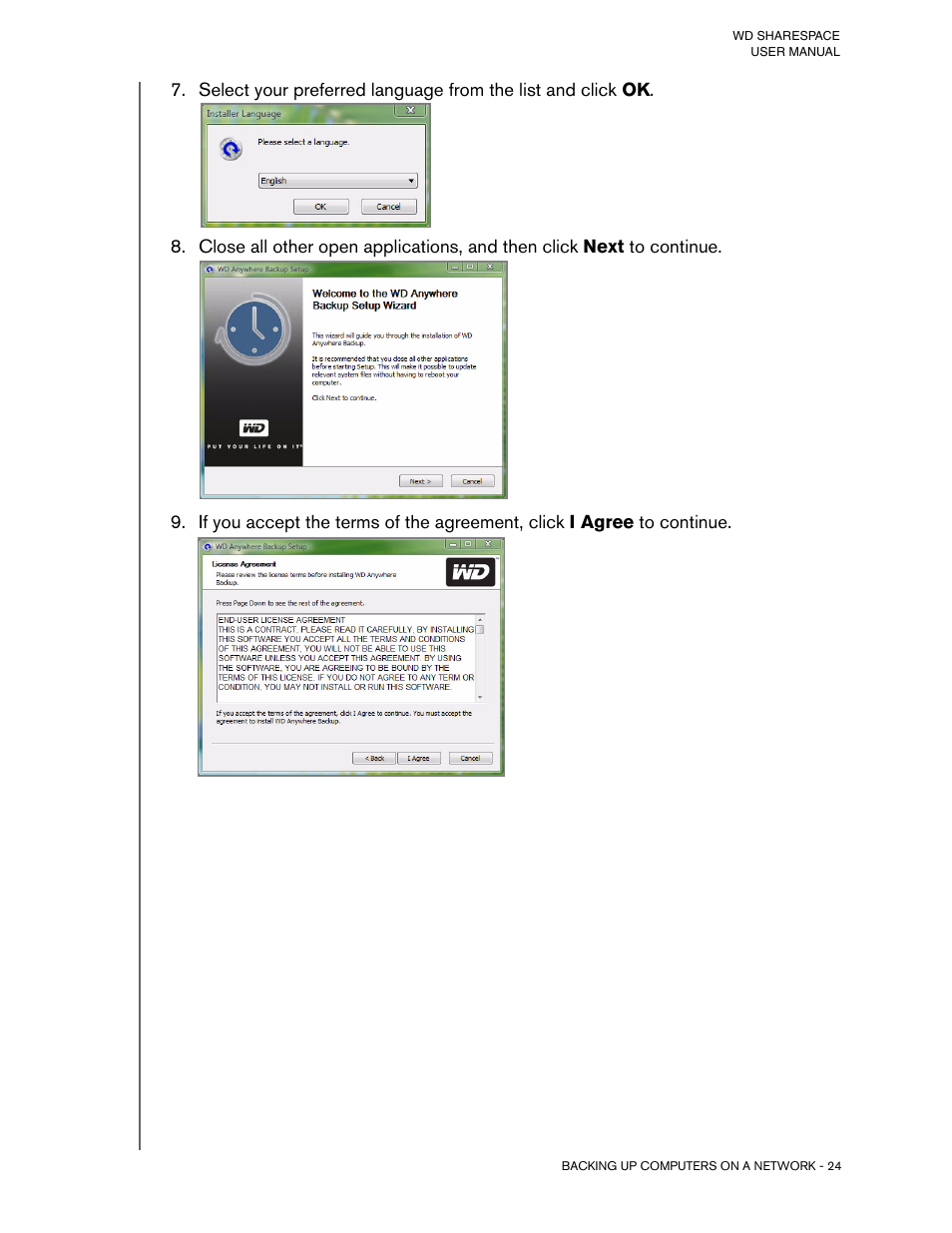 Western Digital WD ShareSpace User Manual User Manual | Page 29 / 207