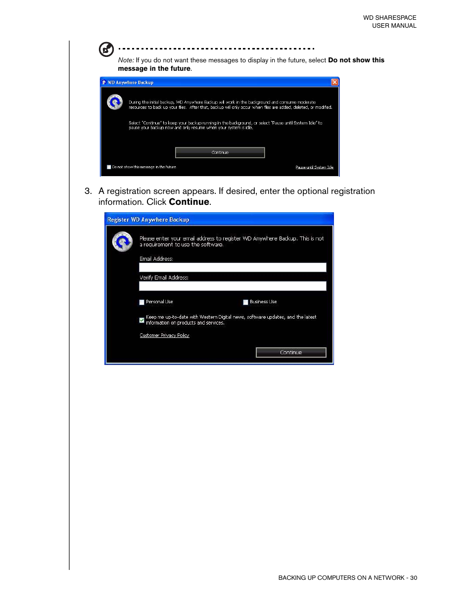 Western Digital WD ShareSpace User Manual User Manual | Page 35 / 207