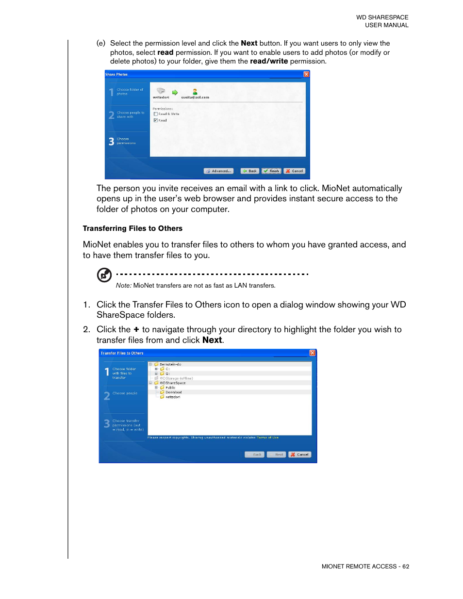 Western Digital WD ShareSpace User Manual User Manual | Page 67 / 207