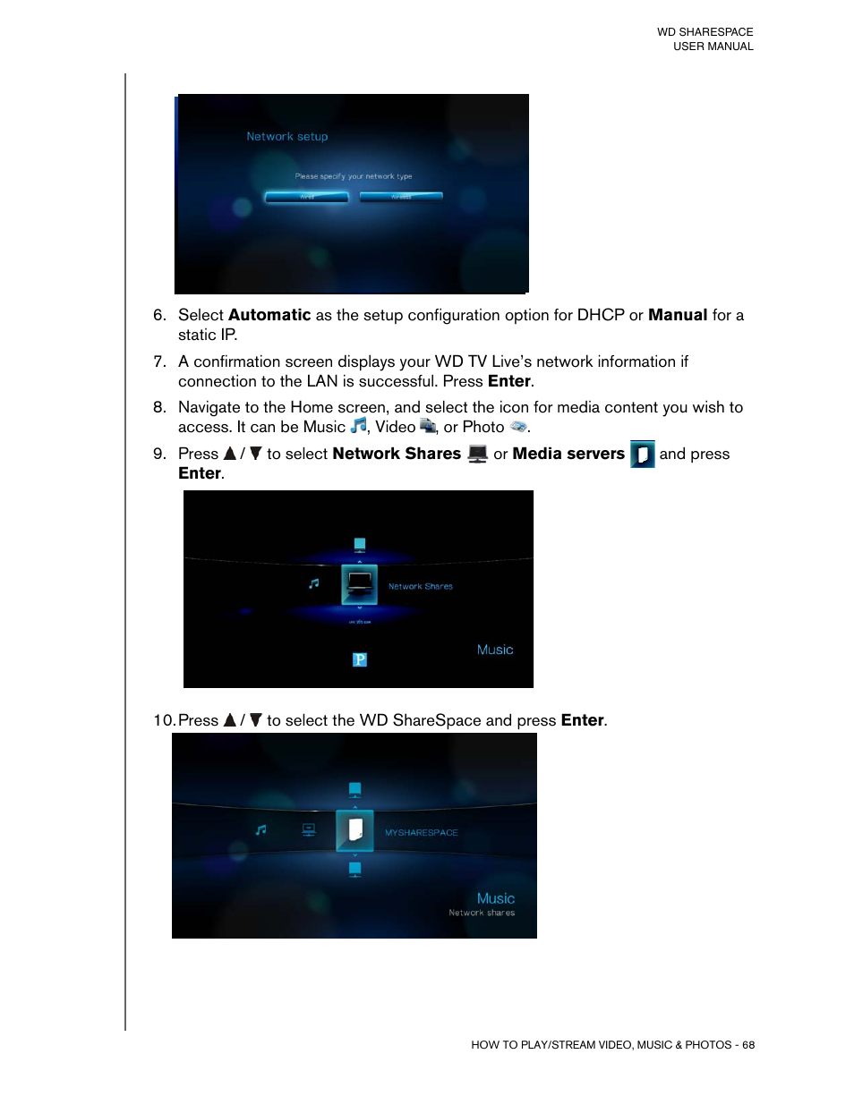 Western Digital WD ShareSpace User Manual User Manual | Page 73 / 207