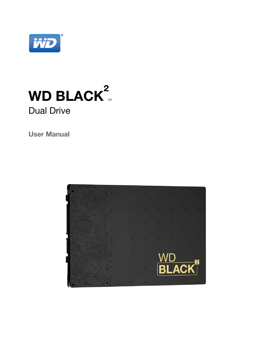 Western Digital WD Black2 Dual Drive User Manual User Manual | 24 pages