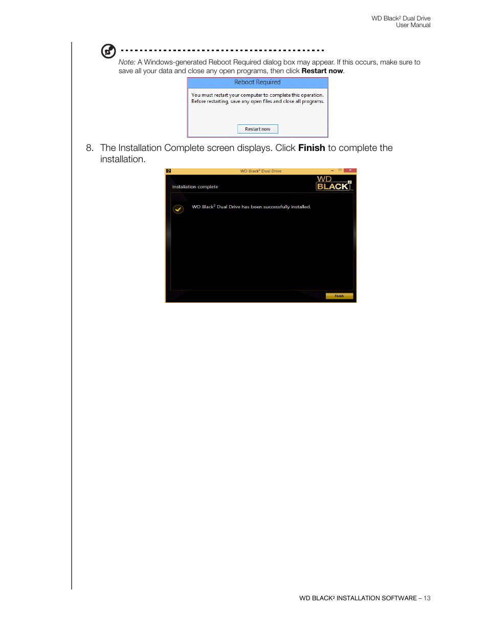 Western Digital WD Black2 Dual Drive User Manual User Manual | Page 15 / 24