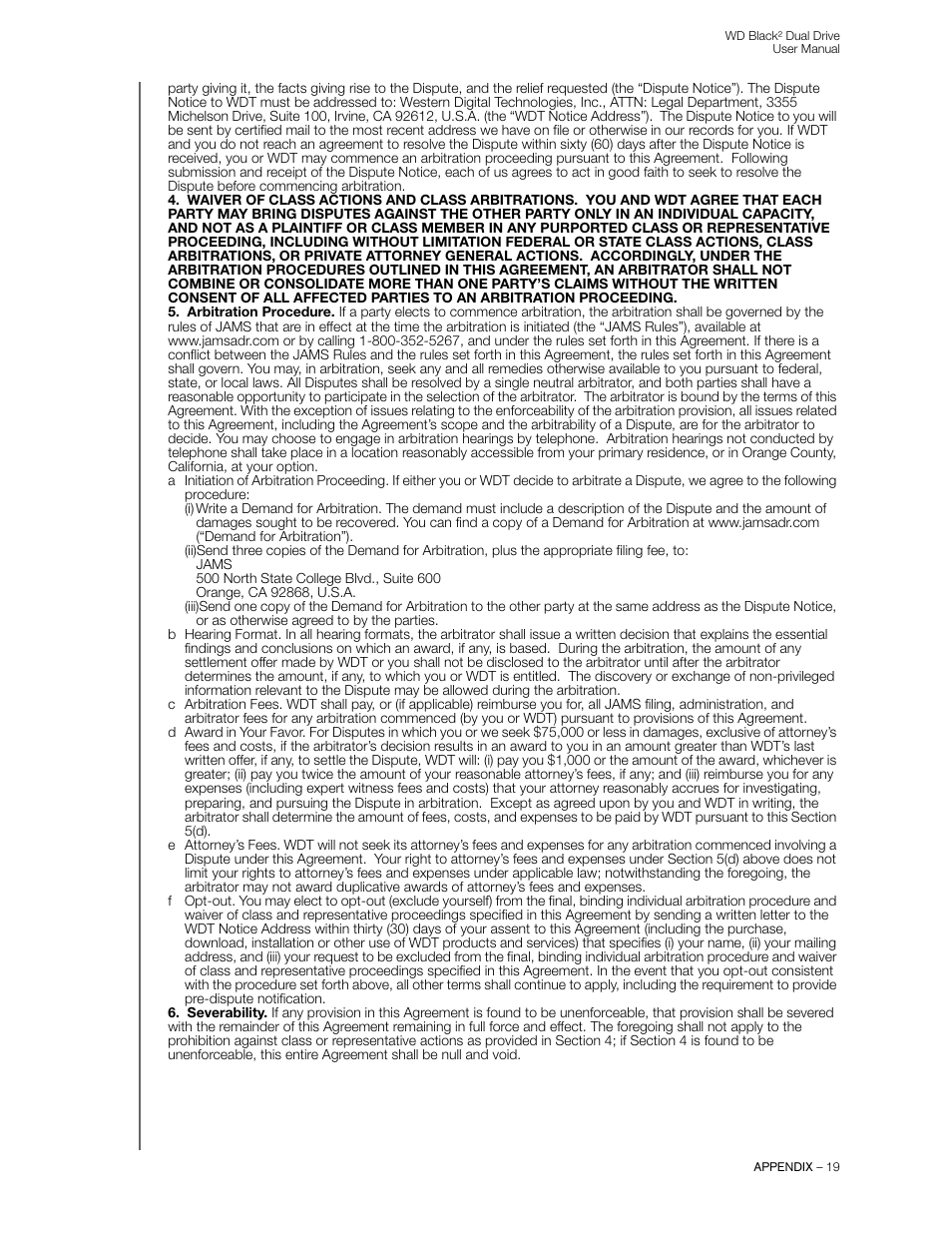 Western Digital WD Black2 Dual Drive User Manual User Manual | Page 21 / 24