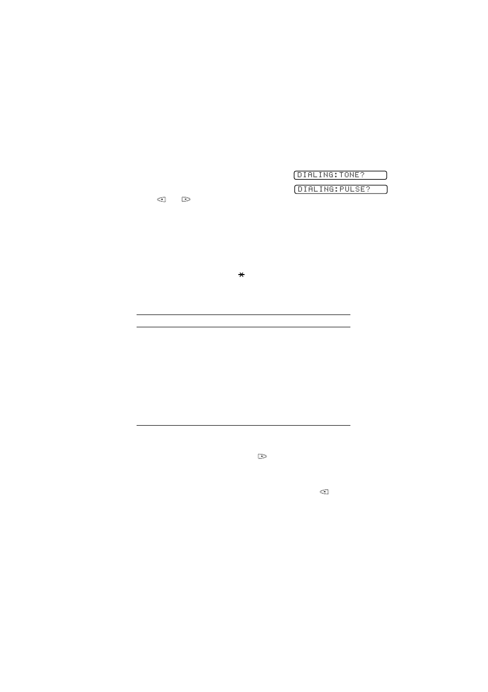 Setting tone/pulse dialing mode (for canada only), Details for entering text, Inserting spaces | Making corrections | Brother fax560 User Manual | Page 31 / 83